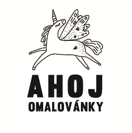 Ahoj omalovánky logo